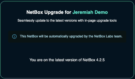 Upgrade Complete - New Version
